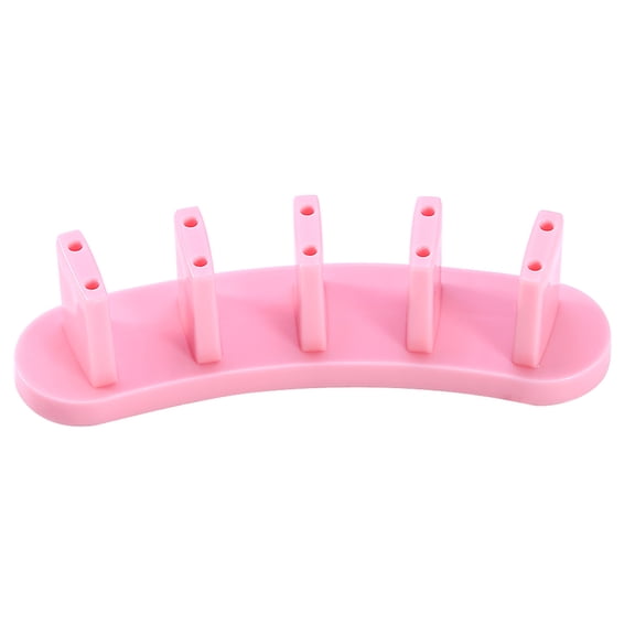 Soporte para práctica de uñas ANGGREK 3 soportes 15 espacios plástico