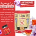 thumbnail image 3 of Exir Saffron Loose Herbal Tea, Caffeine-free, Net Weight 5g Glass Jar, 3 of 7