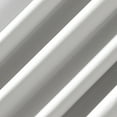 thumbnail image 4 of Sun Zero Oslo Extreme 100% Blackout Grommet Curtain Panel, 52"X120", Pearl, 1-Piece Single Panel, 4 of 9