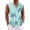 Green, variant on longantii Men's Casual Button Down Shirts Floral Sleeveless Hawaiian Shirt Tropical Holiday Beach Shirts 2026 Summer Casual Vacation Blouse Blue L