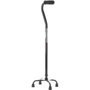 Medline Quad Cane Small Base Black
