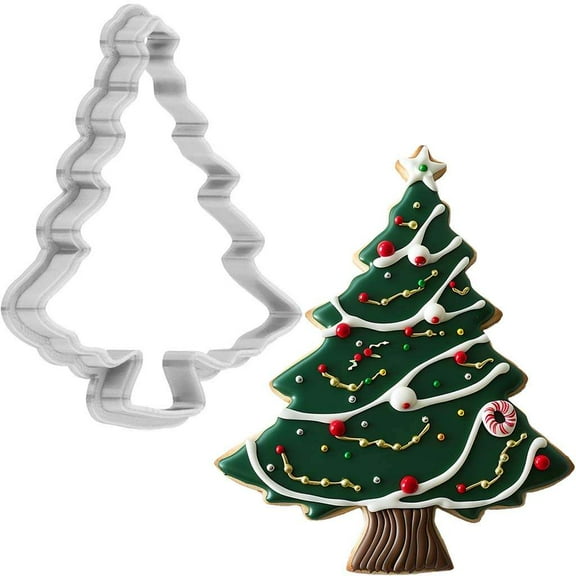 Christmas Tree Cookie Cutter 4 Inch Made in USA by WONDERTORY