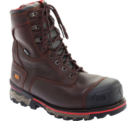 timberland pro 8 boondock 1000g composite safety toe waterproof insulated