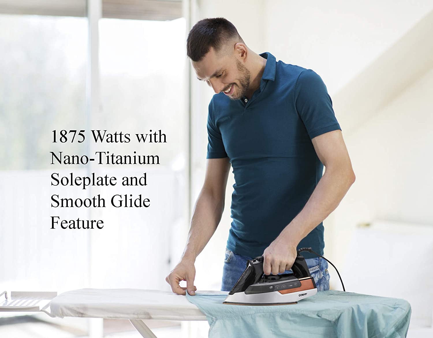 Conair ExtremeSteam 1875 Watt Pro Steam Iron