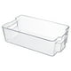 thumbnail image 5 of Organizador apilable para cajones de refrigerador (1 unidad), cajones extraíbles de plástico transparente con asa para una despensa de cocina organizada., 5 of 9