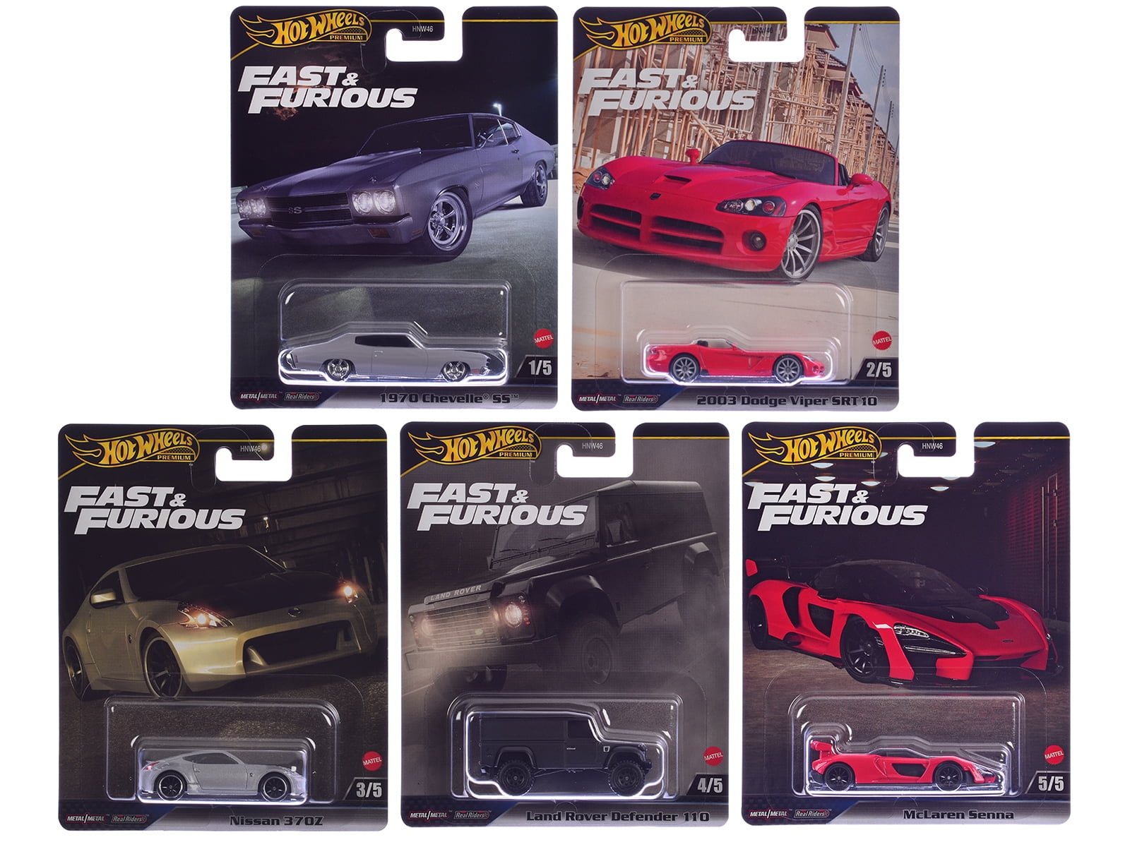 Hot Wheels NEW MODEL & WORKHORSES セット Fast & Furious