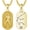 Aquarius-Gold, variant on Zodiac Necklace 925 Sterling Silver Constellation Necklace Zodiac Sign Necklaces Horoscope Jewelry Christmas Birthday Astrology Gifts for Women Men Unisex