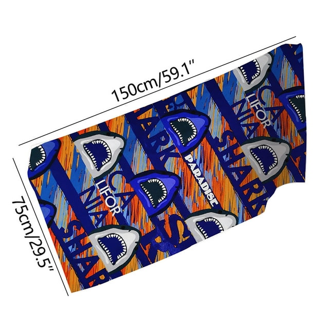Couverture de Plage Anti-Sable Légère en Microfibre Serviette de Plage Ultra Légère Serviette de Bain Colorée Couverture de Plage Anti-Sable Serviette Polyvalente pour Voyage Piscine Serviette Anti-Sable Serviette de Plage