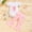 Pink5, variant on ZEHJUHAN Baby Girl's Birthday 3-Piece Set: Cartoon Letter Round Neck Short Sleeve Romper, Flare Pants & Headband Pink,9-12M(90)