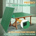 thumbnail image 7 of Mid-Size 8ft Portable Ping Pong Table Tennis Table Top-Foldable Conversion Top for Indoor/Outdoor,Green, 7 of 7