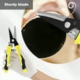 thumbnail image 6 of 8 Inch Multifunctional Tin Snips Practical Straight/Offset Metal Cutter Tool with Safety Lock Metal Cutting Shears for Aluminum Cardboard, 6 of 11