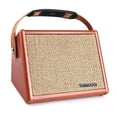 thumbnail image 1 of Riwcyla AC,15 15W Portable Acoustic Guitar Amp with Microphone Input Supports Bass Treble Control Reverb Effect Built,in Rechargeable Battery, 1 of 6