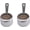 1/4 Cup 60 ml, variant on 1/4 Cup 60 ml Leave-in Measuring Scoop Cups v2, Polished Stainless Steel (Set of 2)