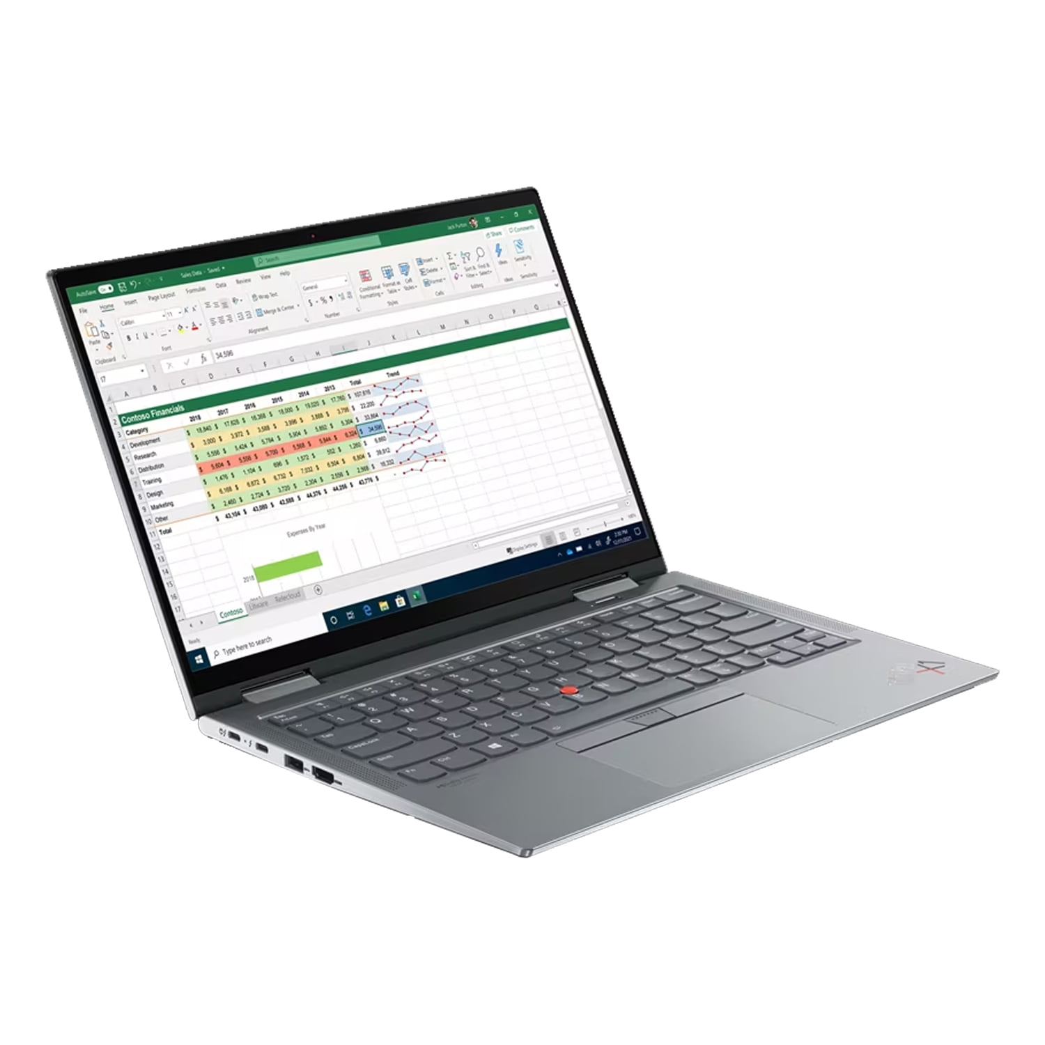 Restored Lenovo ThinkPad X1 Yoga G6 14" Touch Laptop Core i7-1185G7 16GB 1TB SSD W10P (Refurbished)