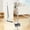 White, variant on pace-Saving Broom Set, Foldable Broom and Dustpan Combo with Rotating Head, Self-Cleaning Dustpan for Home, Soft Bristle Floor Sweeper Kit, Compact Household Cleaning Set