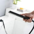 thumbnail image 6 of SUMERAIN Waterfall Roman Tub Faucet,Deck Mount 5 Holes Bath Tub Filler with Hand Shower,High Flow, Matte Black, 6 of 7