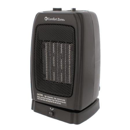Comfort Zone CZ448 Oscillating Portable Ceramic Space (The Best Space Heaters)