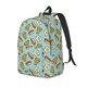 thumbnail image 1 of Disketp Hot Dog Pizza Mochila de Lona Estampada, Mochila Escolar de Viaje Ligera para Estudiantes y Portátil-Medium, 1 of 5