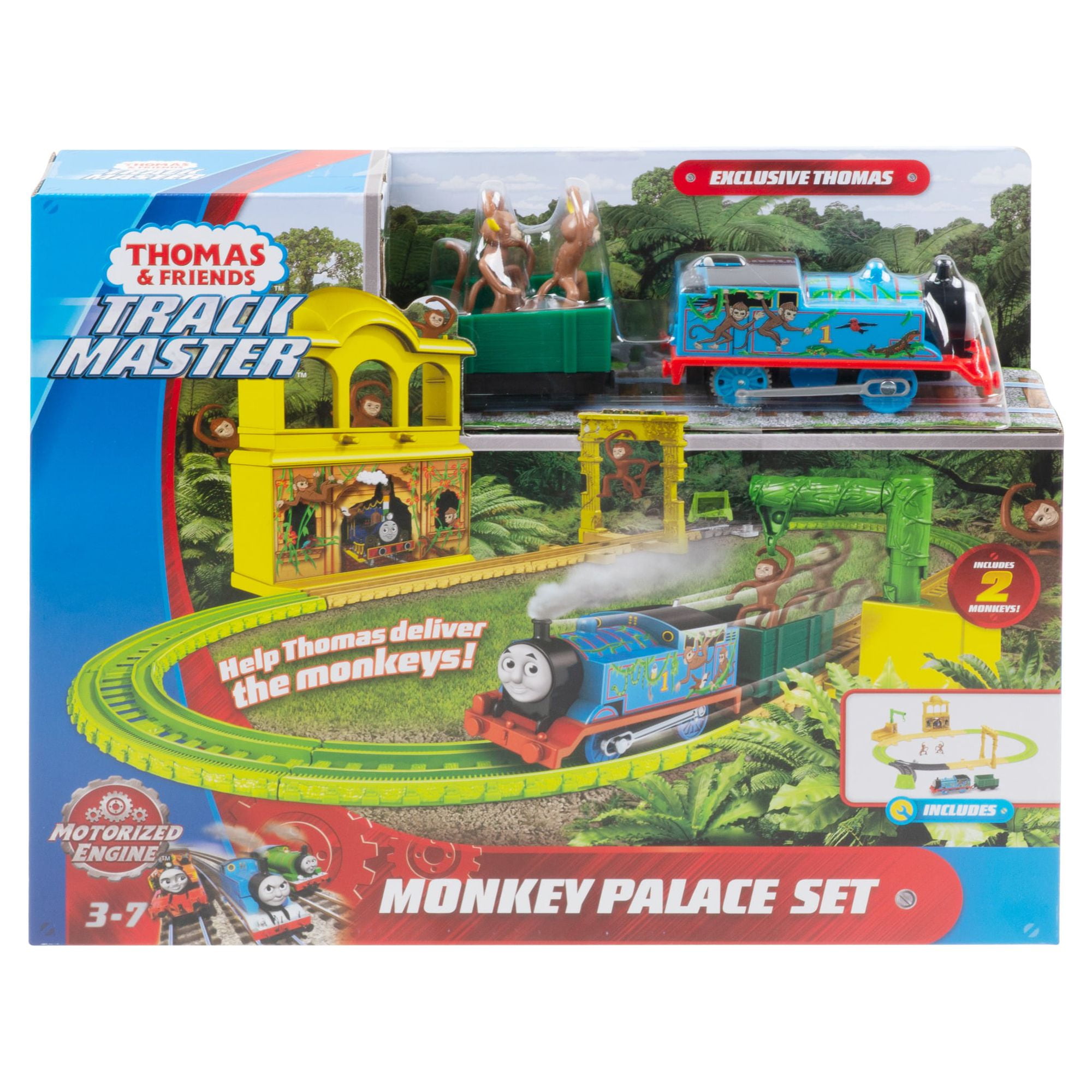 Thomas & Friends Trackmaster - Monkey Trouble Thomas - Fisher Pric