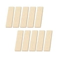 thumbnail image 5 of 10x Exercise Bike Brake Pads Spare Parts Direct Replaces Accs Caliper for Gym Household Beige, 5 of 8