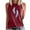 Wine, variant on Babysbule Womens Tank Tops Summer Women's Sleeveless Summer Casual Tops Round Neck Printing Sleeveless Vest Tops