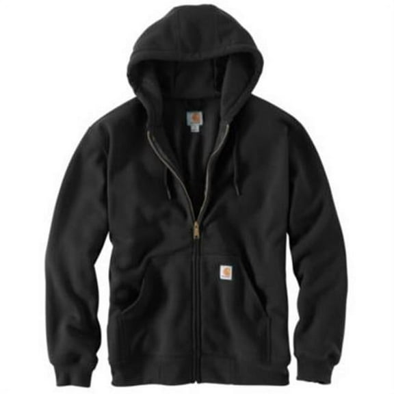 Carhartt Men's Rain Defender Rutland Thermal Lined Hooded Zip Front Sweatshirt