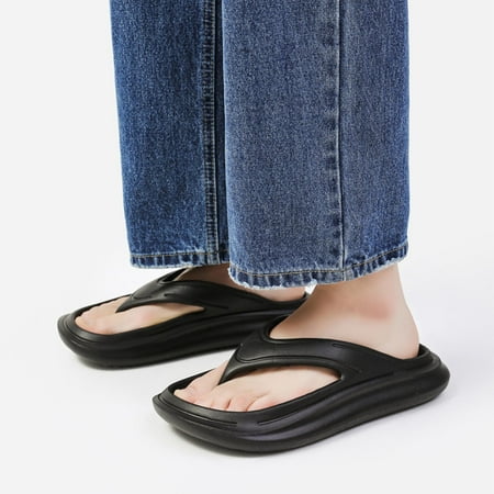 

Binmer Couple Women Men Orthotic Flip Flops Arch Support Soft Thong Sandals Slippers