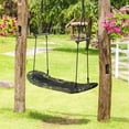 thumbnail image 4 of Costway Balançoire Soucoupe pour Arbre Surf Enfants Extérieur Ensemble de Balançoire Ajustable avec Poignée, 4 of 10