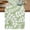 Olive Green, White, Green, variant on Sky Blue Leaves Table Runner 60 Inches Long,Farmhouse Botanical Branch Vintage Boho Leaf Cotton Linen Table Runners Dresser Scarves,Fabric Tabletop Scarf Furniture Cover for Home Dinner Party 13"x60"