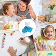 thumbnail image 5 of 5in1 Paintbrush Cleaner, Drain Design, Washable and Reusable, Sturdy Brush Holder, for Teachers and Painters, Blue, 5 of 5