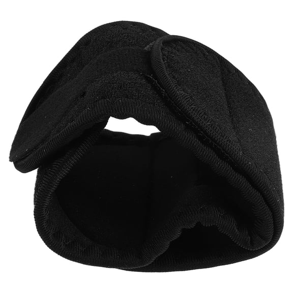 DEEPCRAFF Black Neoprene Watch Sleeve Ergonomic Shockproof for Travel and Sports
