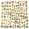 thumbnail image 1 of Dijes colgantes de oro antiguo Zefei Wu 100 piezas para hacer joyas, 1 of 4