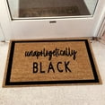 thumbnail image 1 of Bovemsi Clearance Black Mat Holiday Mat Welcome Door Mat Polyester Door Mat, 1 of 4