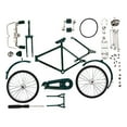 thumbnail image 3 of Kokiya Retro Bike Model Tabletop Decor Simulation Delicate Mountain Bike Detachable for detachable green, 3 of 7