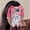 Braid Pink, variant on Cute Cartoon Plush Phone Case Compatible with iPhone 11, Funny 3D Blue Furry Winter Warm Plush Spoof Braids Face Shockproof Phone Cover for Girls Women