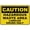 Warning Sign 2, variant on Caution Hot Liquid Sign 8"x12", Aluminum Tin Warning Signs for Home Outdoor Garden, Weatherproof Hazard Sign for Café