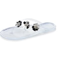 thumbnail image 2 of Sandalias planas con correa en T y diamantes de imitación para mujer, zapatos de playa con chanclas Wmkox8yii  hj789, 2 of 6