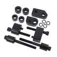 thumbnail image 3 of Kit de extensión de piso para conductor de 1 pulgada y 1,5 pulgadas. Incluye pernos y espaciadores. Reemplaza aleación de aluminio para triciclos Negro, 3 of 8