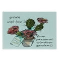 thumbnail image 3 of Cactus Cutting Board, Sketch Prickly Pear Watercolor Style Exotic Tropic Succulent Plant for Window Garden, Decorative Tempered Glass Cutting and Serving Board, Small Size, Multicolor, by Ambesonne, 3 of 5