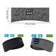 thumbnail image 2 of Venta de liquidación: auriculares para dormir, diadema deportiva, electrónica de consumo, máscara para los ojos, auriculares inalámbricos negros para música y entretenimiento con Bluetooth, 2 of 4