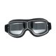 thumbnail image 5 of Gafas de moto,Gafas de moto Gafas de montar vintage,Gafas deportivas Accesorio de ciclismo Mujeres Hombres Adultos,Gafas para scooter,ATV,motocross,a prueba de lente transparente negra, 5 of 8