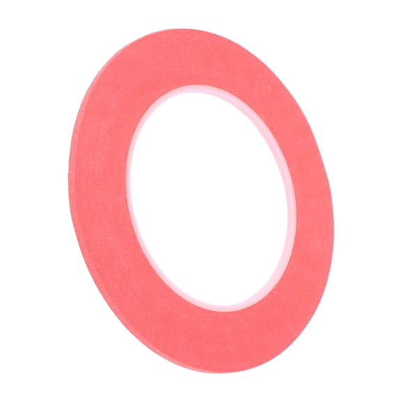 Unique Bargains Painters Tape Easy Removal 5500x0.3x0.01cm / 60.15 Yards x 0.12 Inches x 140um Masking Master Tape Pink