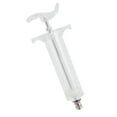 thumbnail image 5 of Jeringa de uso veterinario, inyector de alimentación Manual ajustable de acero plástico para granja ganadera, 50ml, 16,5 cm/6,5 pulgadas, 5 of 5