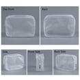 thumbnail image 3 of Bolsa de aseo Homtable, paquete de 5 unidades, de plástico transparente, aprobada por la TSA, 3 of 7