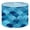 Blue Ocean Waves Gold Details Watercolor, variant on Linen Drum Lamp Shades Purple Floral Damask Elegant Swirls Vintage 13" x 13" x 10" Lampshade for Table Lamps Floor Lamps Lamp Shade Replacement Easy Assembly Required