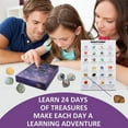 thumbnail image 1 of SIfdSeng Tiny Toys for Girls and Boys Christmas Advent Calendar 24 Days Countdown Calendar Box for Kids Adult Ore Rocks Learning Collection Kit with Identification Sheet Surprises Xmas Christmas, 1 of 7
