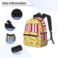 thumbnail image 3 of Balery Popcorn Mochila para Mujeres y Hombres, Mochila Ligera Casual para Viajes, Mochila Clásica Básica para la Universidad, 3 of 6