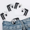 thumbnail image 6 of 3PCS Waist Adjuster Clip Women Jeans Pants Waist Tightener Waist Fitness Clip, 6 of 13