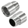thumbnail image 7 of Uxcell 1/2PT Male to 1/2PT Female Extension 30mm Length Stainless Steel 2Pack, 7 of 7
