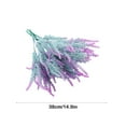 thumbnail image 3 of Flocked Artificial Lavender Bouquets, Faux Lavender Plants, Home Decor Flowers for Living Room, Table, Shelf, Bathroom, No Maintenance Needed, 3 of 6